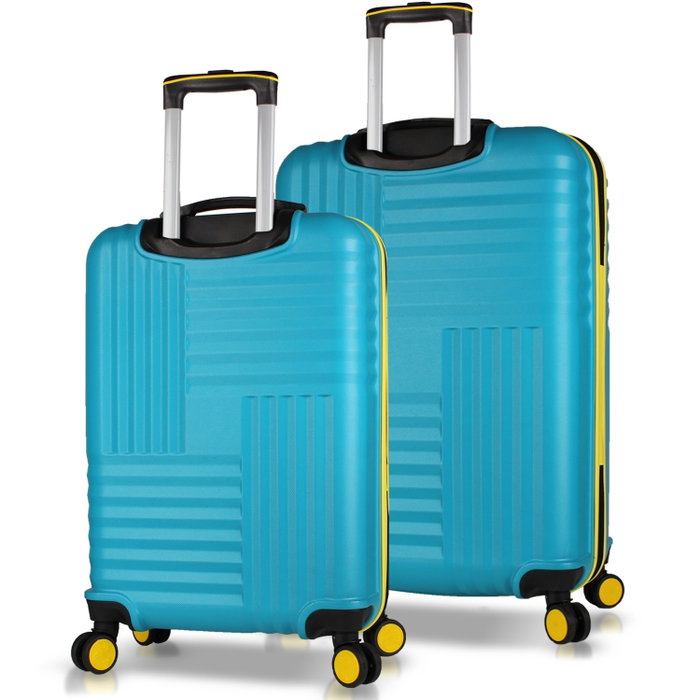 Zoozie Bags Set de maletas de 2 piezas Turquesa